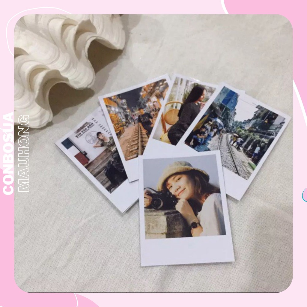 [Combo 10 ảnh] In ảnh bỏ bóp giá rẻ 6x9 - Polaroid - In ảnh theo yêu cầu 6x9 bỏ bóp phong cách Hàn Quốc