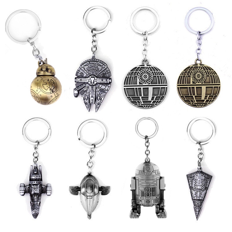 1 Móc Khóa Hợp Kim Hình Tượng Đấu Sĩ Đạo Chiến Tranh Giữa Các Vì Sao Cho Bé