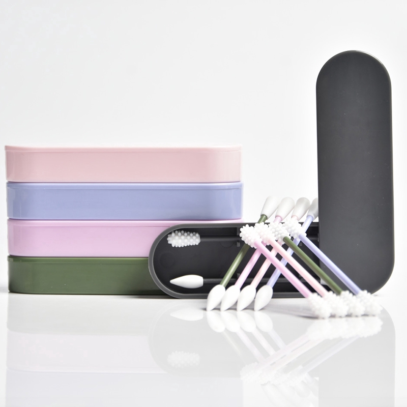 Tăm bông ngoáy tai silicone an toàn có thể làm sạch và sử dụng lại