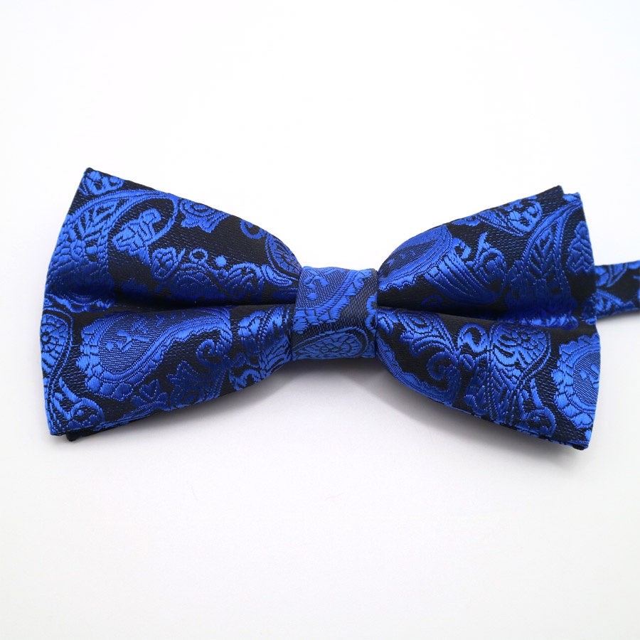 Cà Vạt Nơ Lụa Chất Lượng Cao 12CM * 6CM Cho Chú Rể