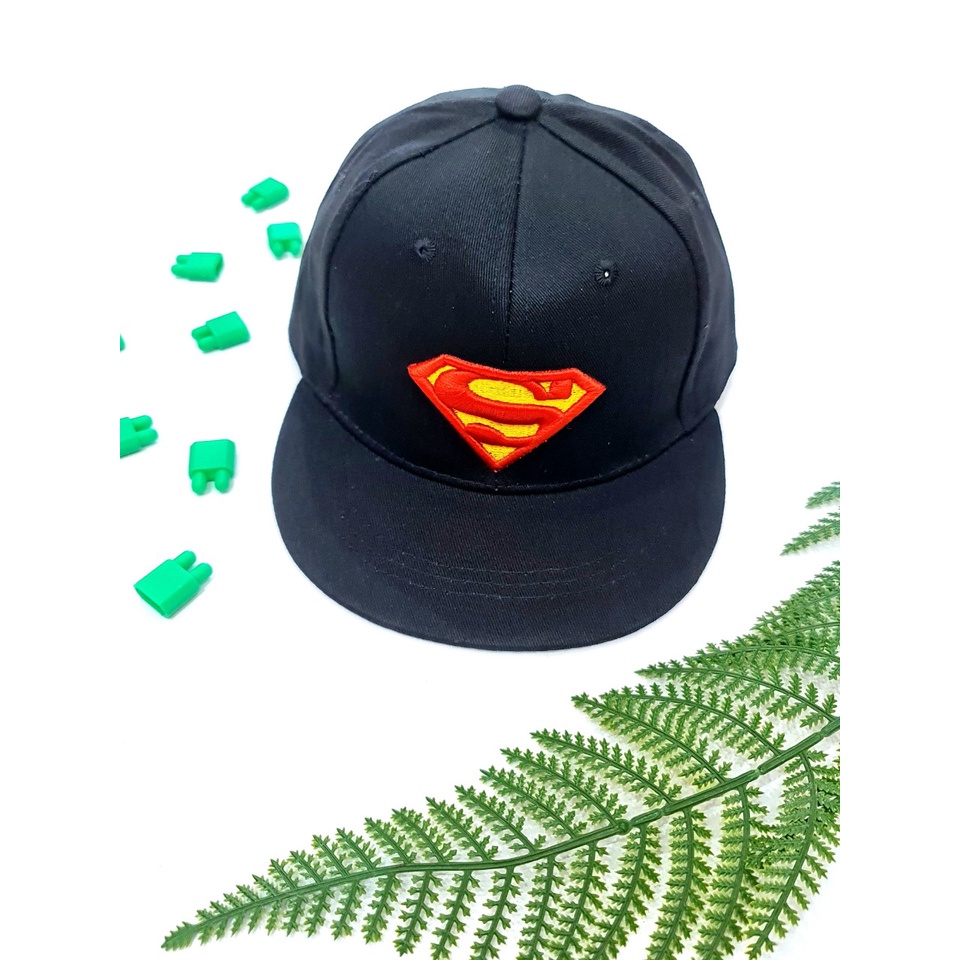 Mũ lưỡi trai cho bé trai 2 đến 6 tuổi, nón hiphop Snapback trẻ em cá tính  - Nấc cài nhựa