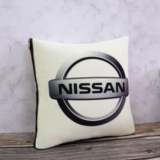 Gối Tựa Lưng Liền Chăn 2in1 Đủ logo Các Hãng Xe - Dùng Cho Ô Tô Văn Phòng