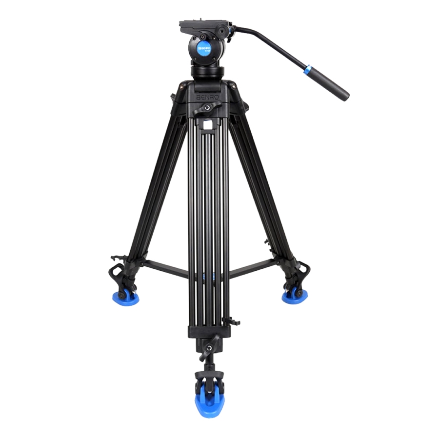 Chân Máy Ảnh Benro Video Tripod KH26PCN (Đen) - Hàng Nhập Khẩu
