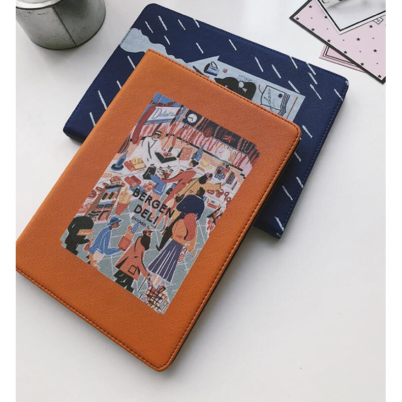 Bao da máy tính bảng bằng da giả PU cho iPad 9.7 2017 2018 A1893 iPad 2/3/4/5/6 Air1/2/3 Mini12345 | BigBuy360 - bigbuy360.vn
