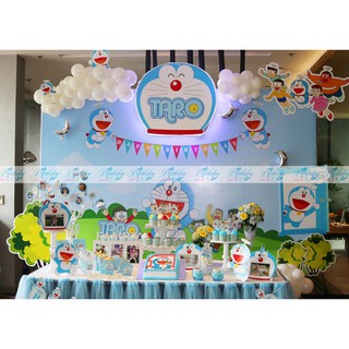 Phụ kiện trang trí sinh nhật cho bé - MEGA DOREMON