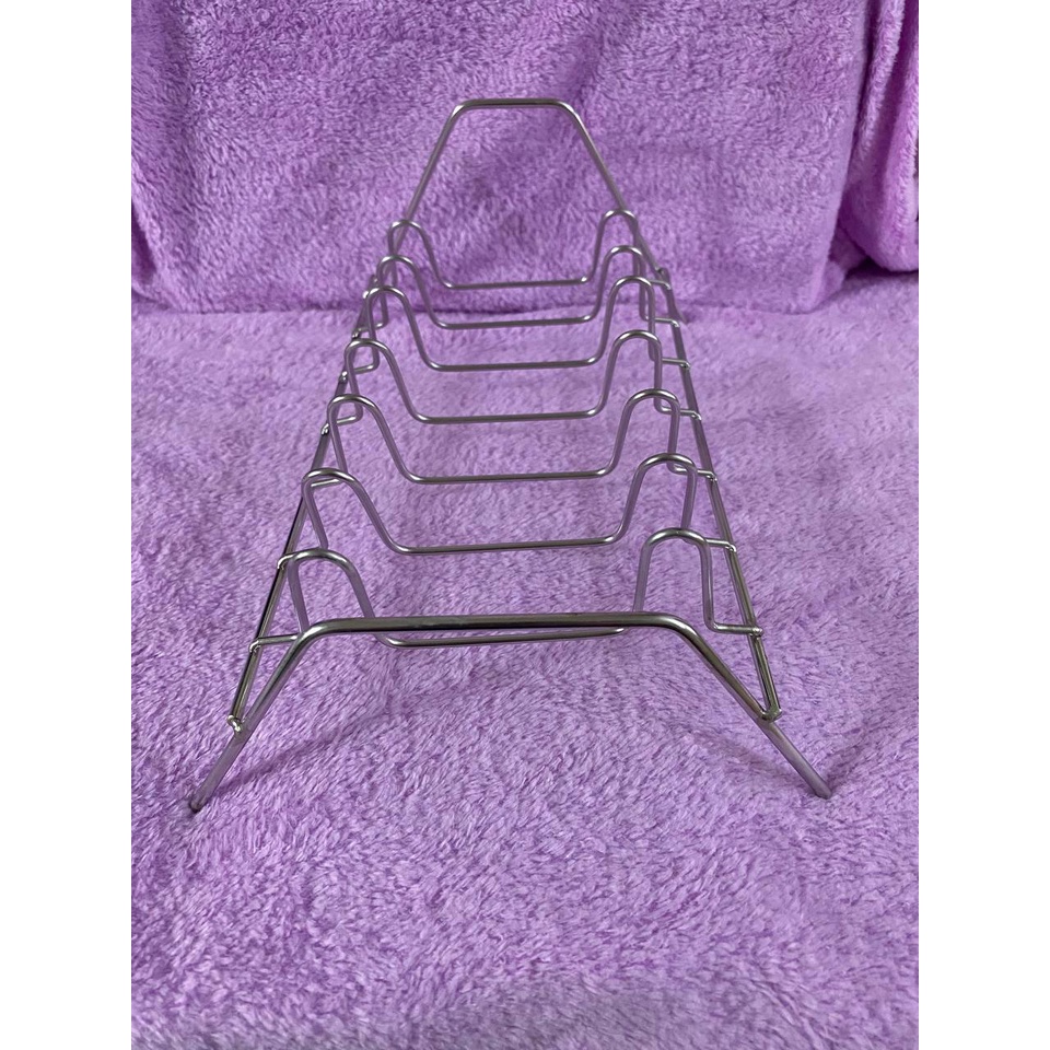 Kệ Ngang đựng đĩa, vung Inox cao cấp