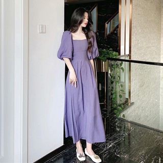 Váy ulzzang tay bồng size s m l