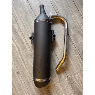 full bộ pô 4road luôn cổ inox gắn vario click vison ab cao cấp