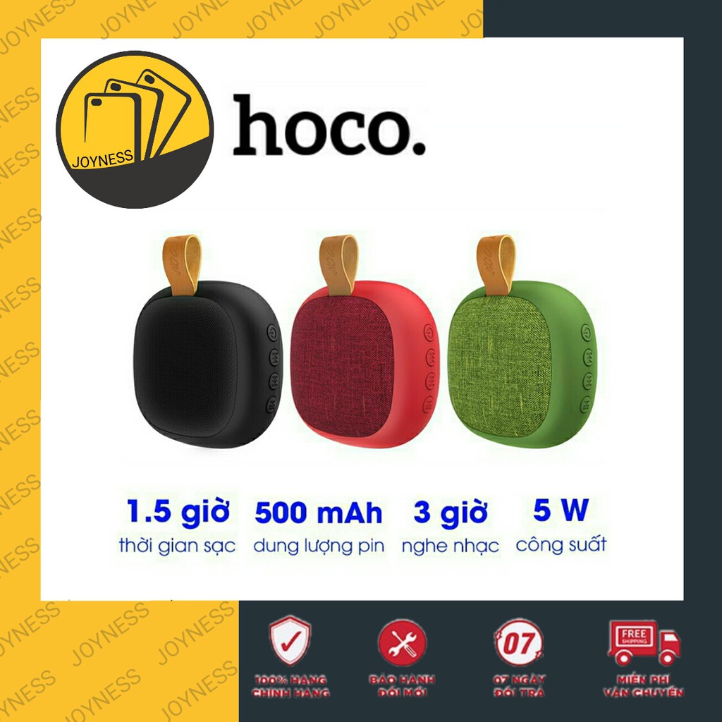 Loa Bluetooth Mini Hoco BS31 V4.2 Âm Thanh Sáng - Bảo Hành Chính Hãng 12 Tháng