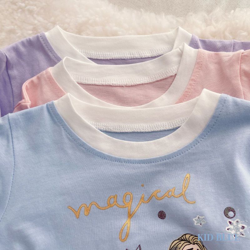 Oder áo phông dài tay công chúa elsa