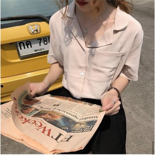 áo sơ mi công sở lụa đũi cổ Vest FREESHIP