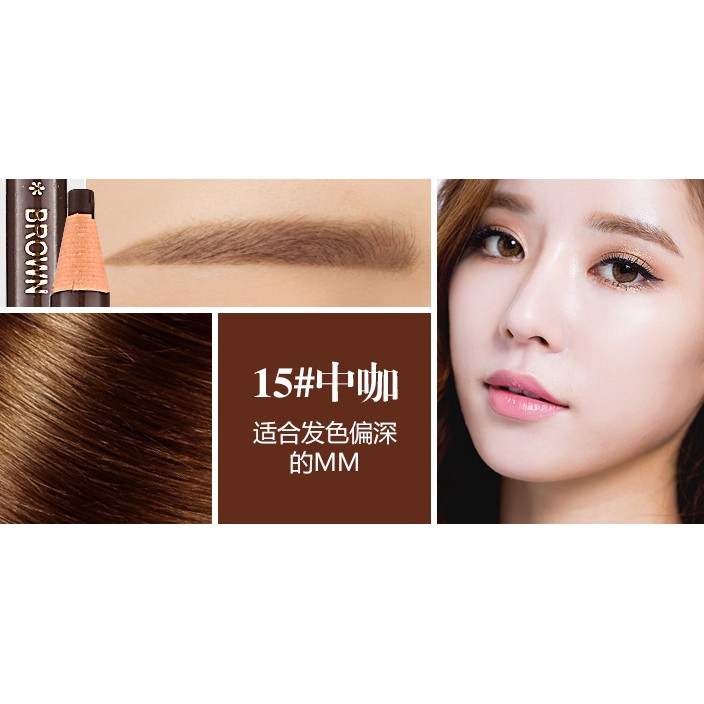 Bút chì kẻ chân mày không thấm nước bền màu tiện lợi | BigBuy360 - bigbuy360.vn