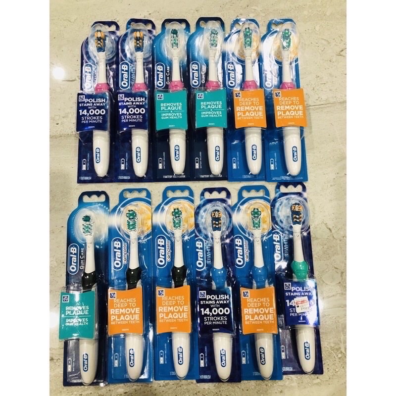 BÀN CHẢI PIN ORAL-B TỪ MỸ