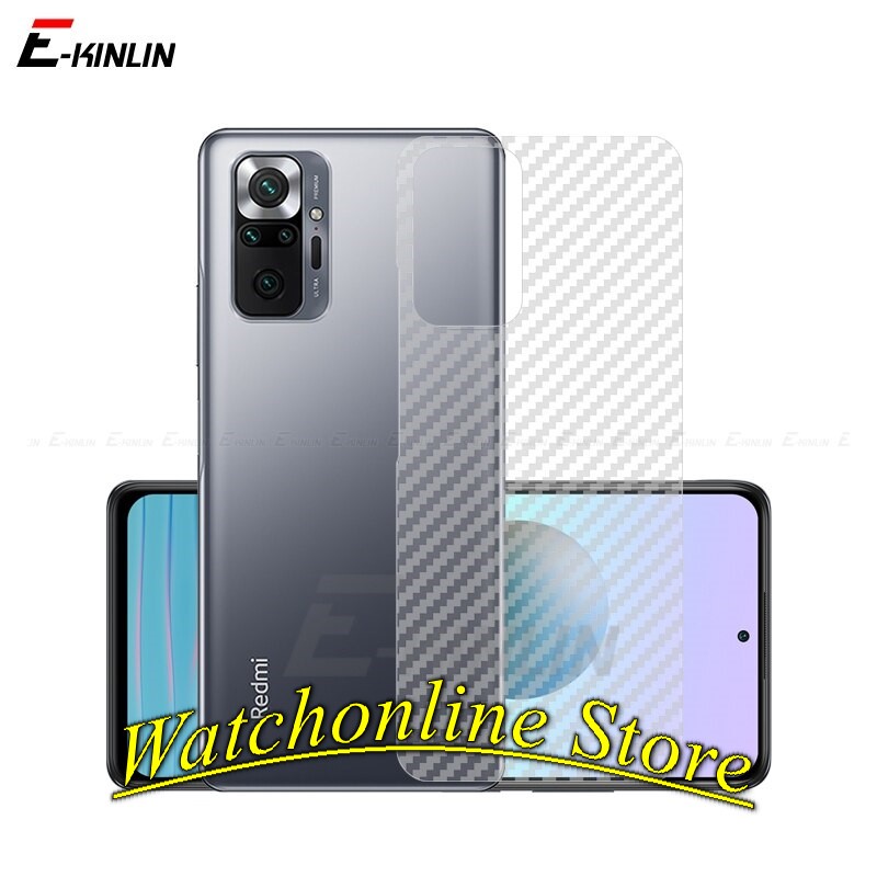 Miếng dán Carbon mặt lưng Redmi Note 10 4G 5G / Redmi Note 10 pro K40 pro k20 pro K30 pro Note 9s Redmi 9/9a/9c ...