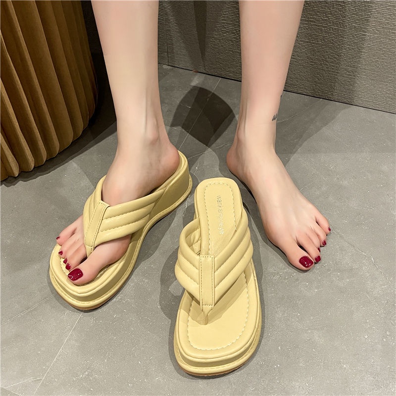 Dép Sandal Đế Xuồng Cao Phong Cách Mùa Hè Mới