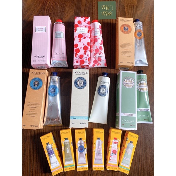 Kem Tay Loccitan Amande Hạnh nhân/ Shea Butter / L'Occitane 150ml và kem mini các mui…..