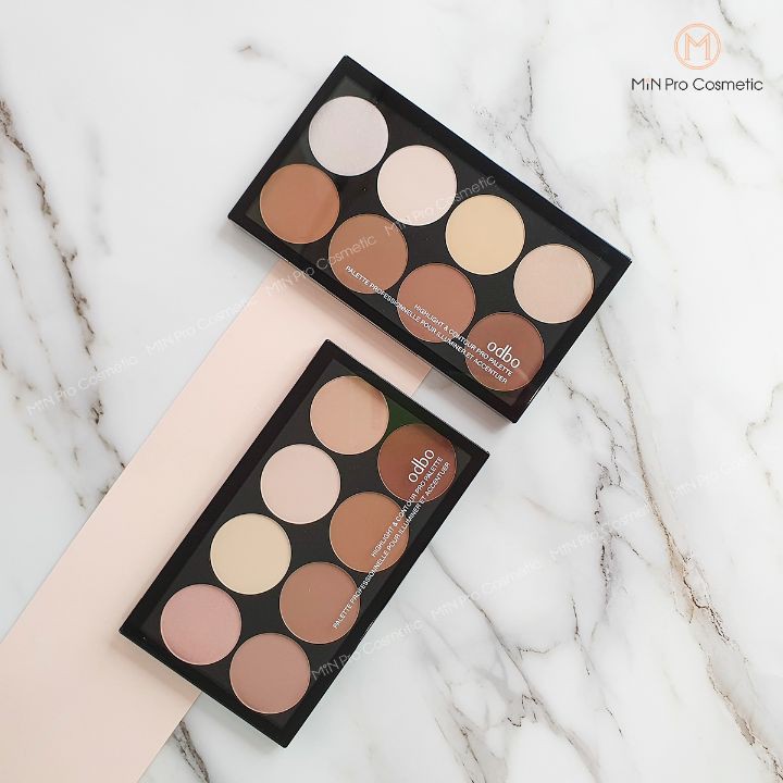 Tạo khối Odbo highlight và Contour Pro Palette OD138 | BigBuy360 - bigbuy360.vn
