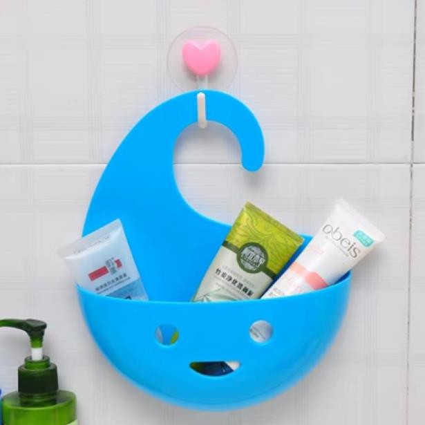 Sét 3 rỏ móc cheo tưởng nhà tắm,nhà bếp đa năng kèm miếng dán cường lực siêu chắc cao cấp