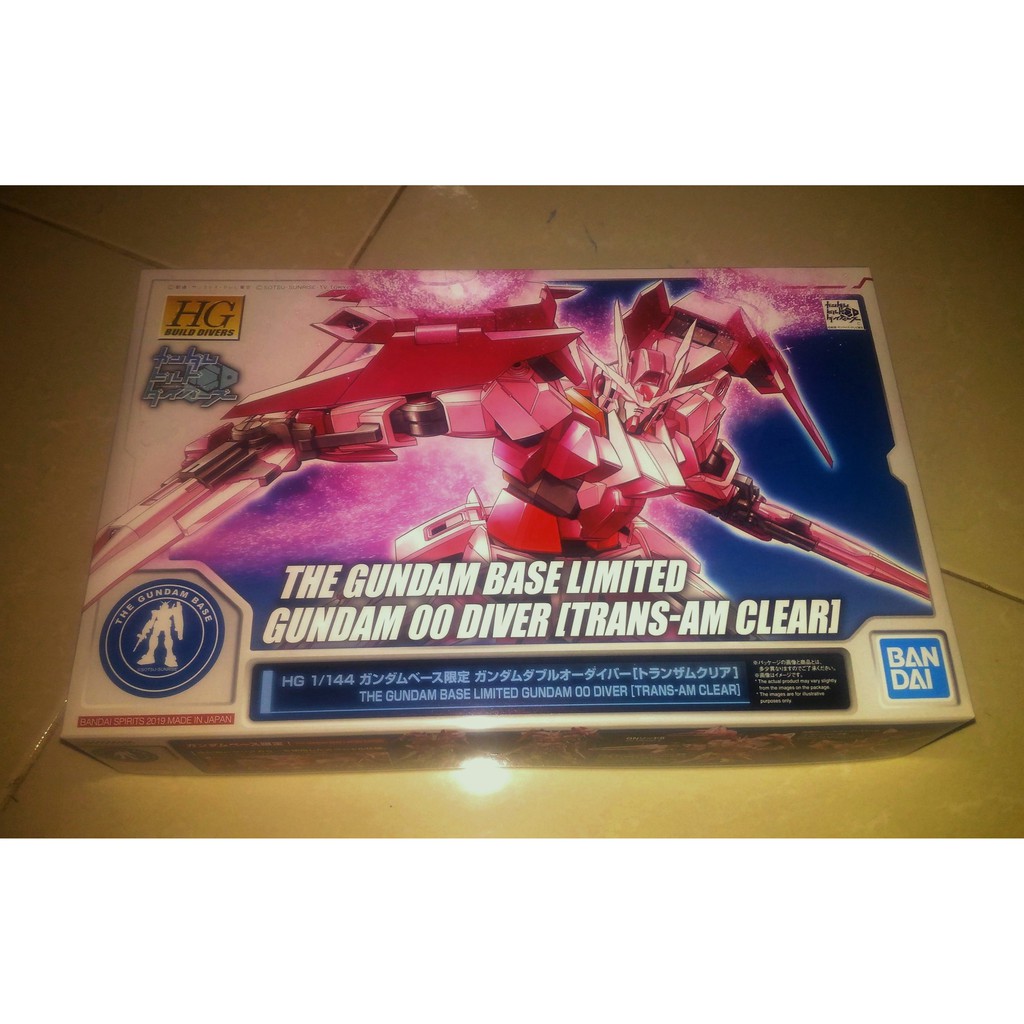 Mô hình lắp ráp HG BD 1/144 Gundam 00 Diver Trans Am clear color Bandai