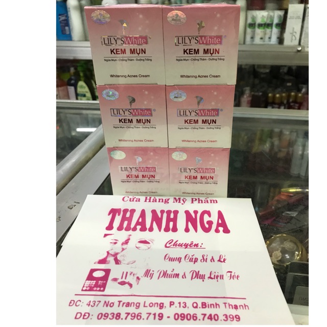 Kem mụn Lily White 16g