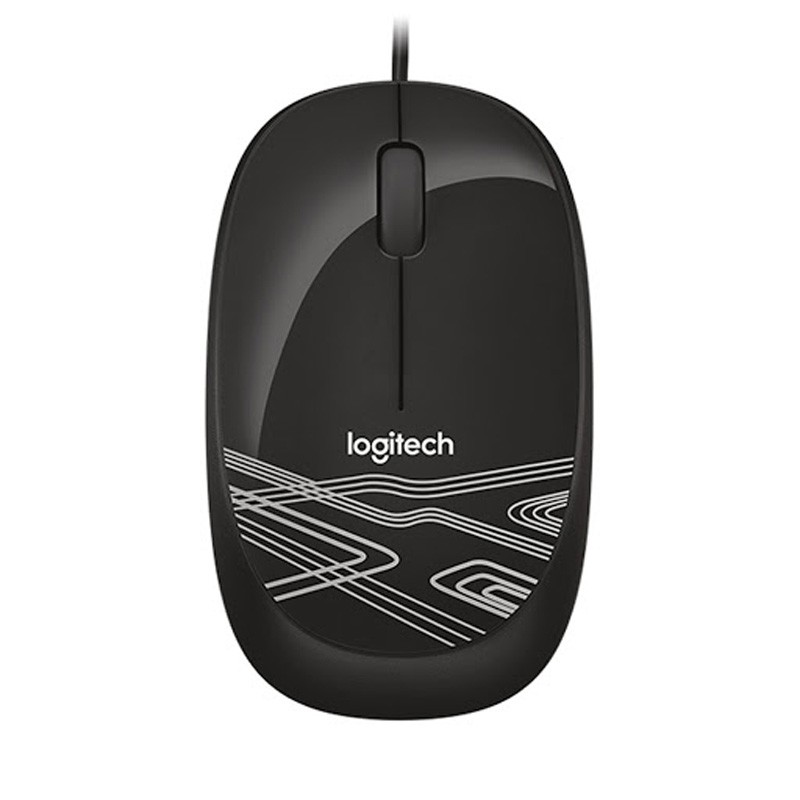 Chuột máy tính có dây Logitech M105 (Đen, Trắng, Đỏ)