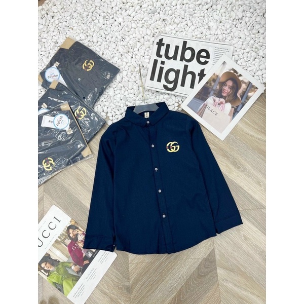 A028 ÁO SƠ MI DÀI TAY 6 MÀU ĐA DẠNG CHO MẸ VÀ BÉ CHỌN  18-28kg