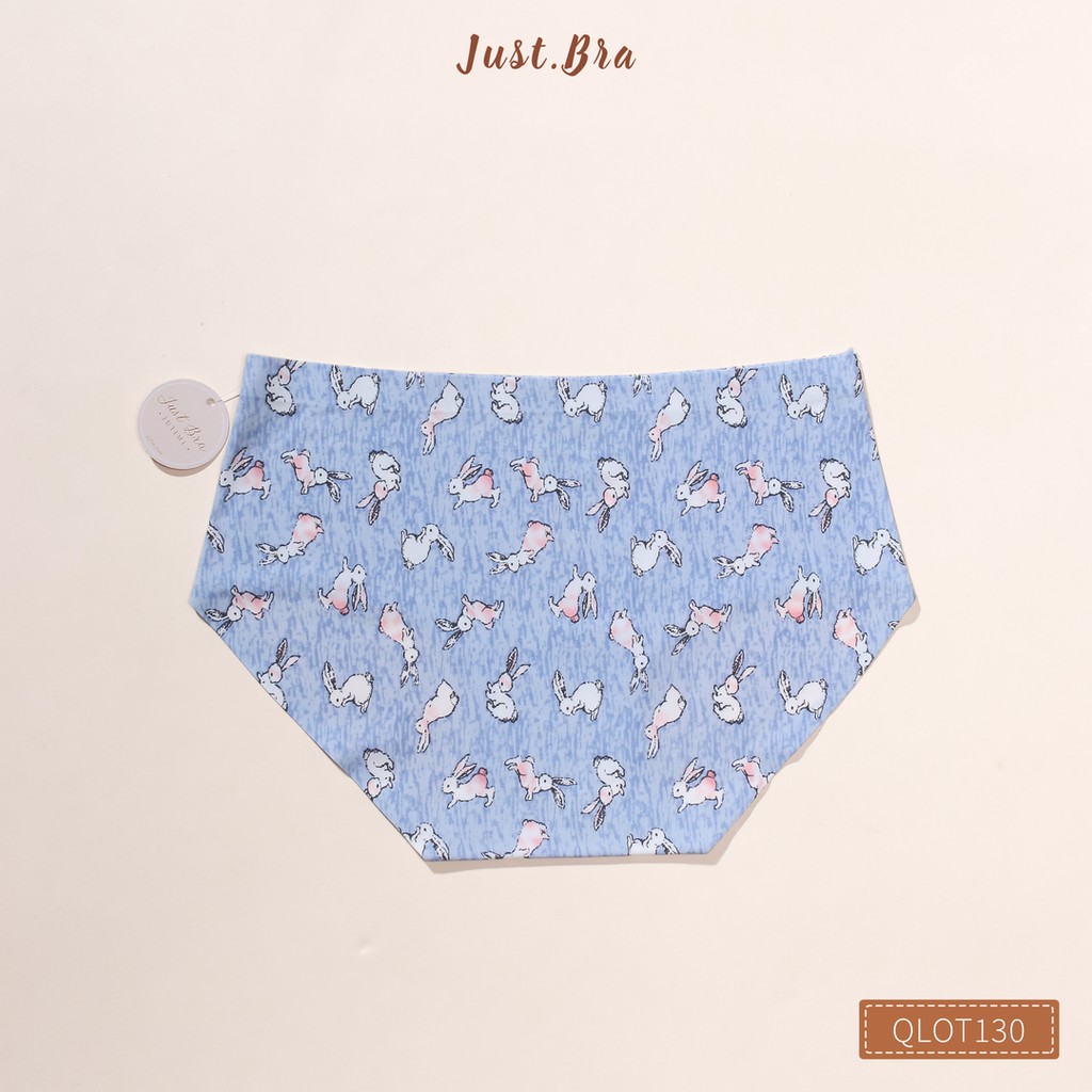 Quần lót Just Bra chất liệu su không lộ viền, họa tiết đáng yêu QLOT130 | BigBuy360 - bigbuy360.vn