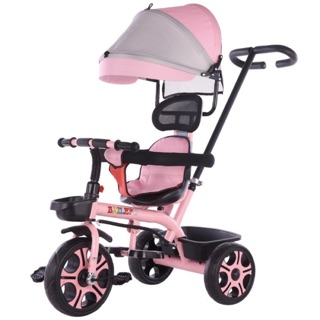 Xe đẩy trẻ em, xe đẩy 3 bánh có mái che - MÃ 200