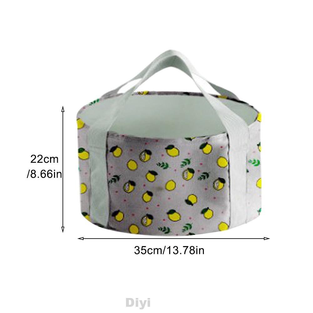 21L Practical Multifunctional Oxford Cloth Heat Resistant Home Use Large Capacity With Storage Bag Folding Footbath