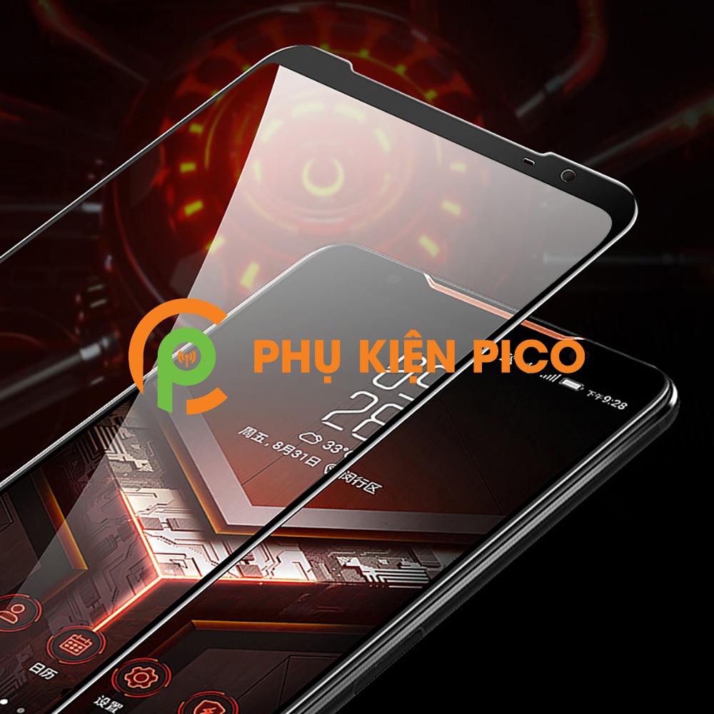 Kính cường lực Rog Phone 2 / Rog Phone 5 chính hãng Monqiqi - Dán màn hình Asus Rog Phone 2 trong suốt độ cứng 9H