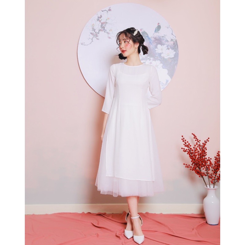 ÁO DÀI TẾT - BASIC AODAI - ÁO DÀI CÁCH TÂN THƯỜNG