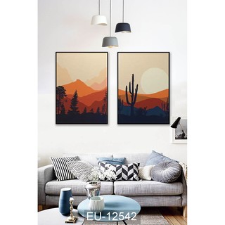 Bộ 2 Tranh Canvas  An Phú Decor