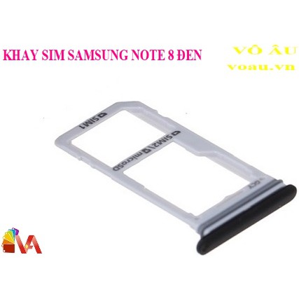 KHAY SIM SAMSUNG NOTE 8 MÀU ĐEN [KHAY SIM XỊN, TỐT]