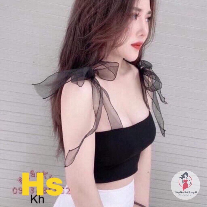 [ Mã WASTAPR giảm 10K đơn 50K] Áo hai dây von vai HSU1 | BigBuy360 - bigbuy360.vn
