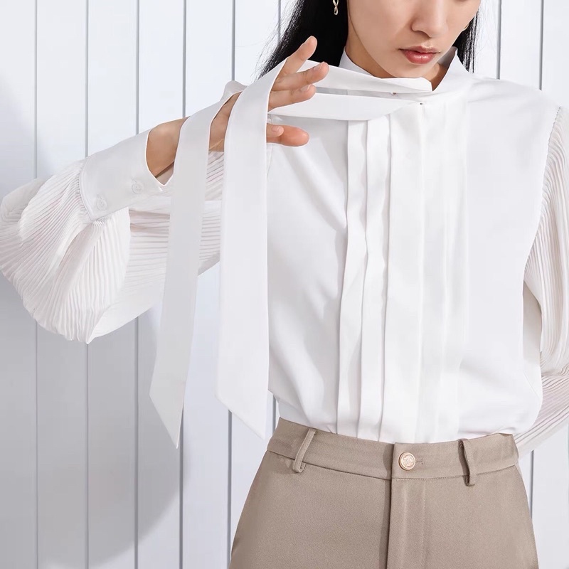 Áo sơ mi trắng Lily