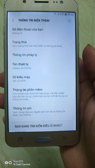 Điện thoại Samsung Galaxy J510 mới 98%