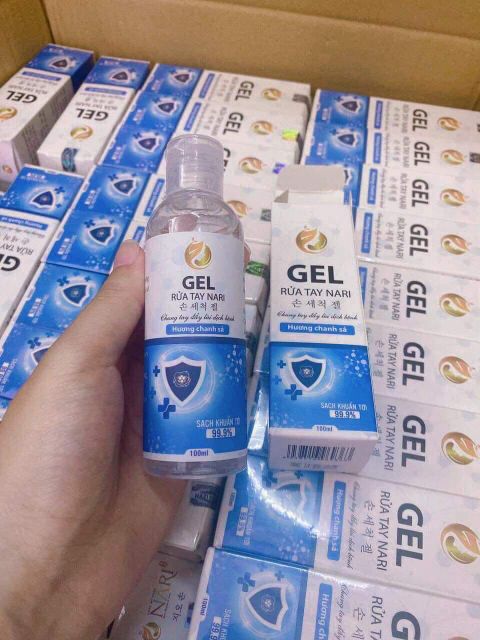 gel nước rửa tay kháng khuẩn 99,9% cao cấp NARI công nghệ nhật bản bảo vệ khỏi vi khuẩn chai 100ml- hàng chính hãng | BigBuy360 - bigbuy360.vn