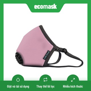 Khẩu trang lọc bụi mịn PM2.5 StyleSEAL giặt được [Hồng Trơn]