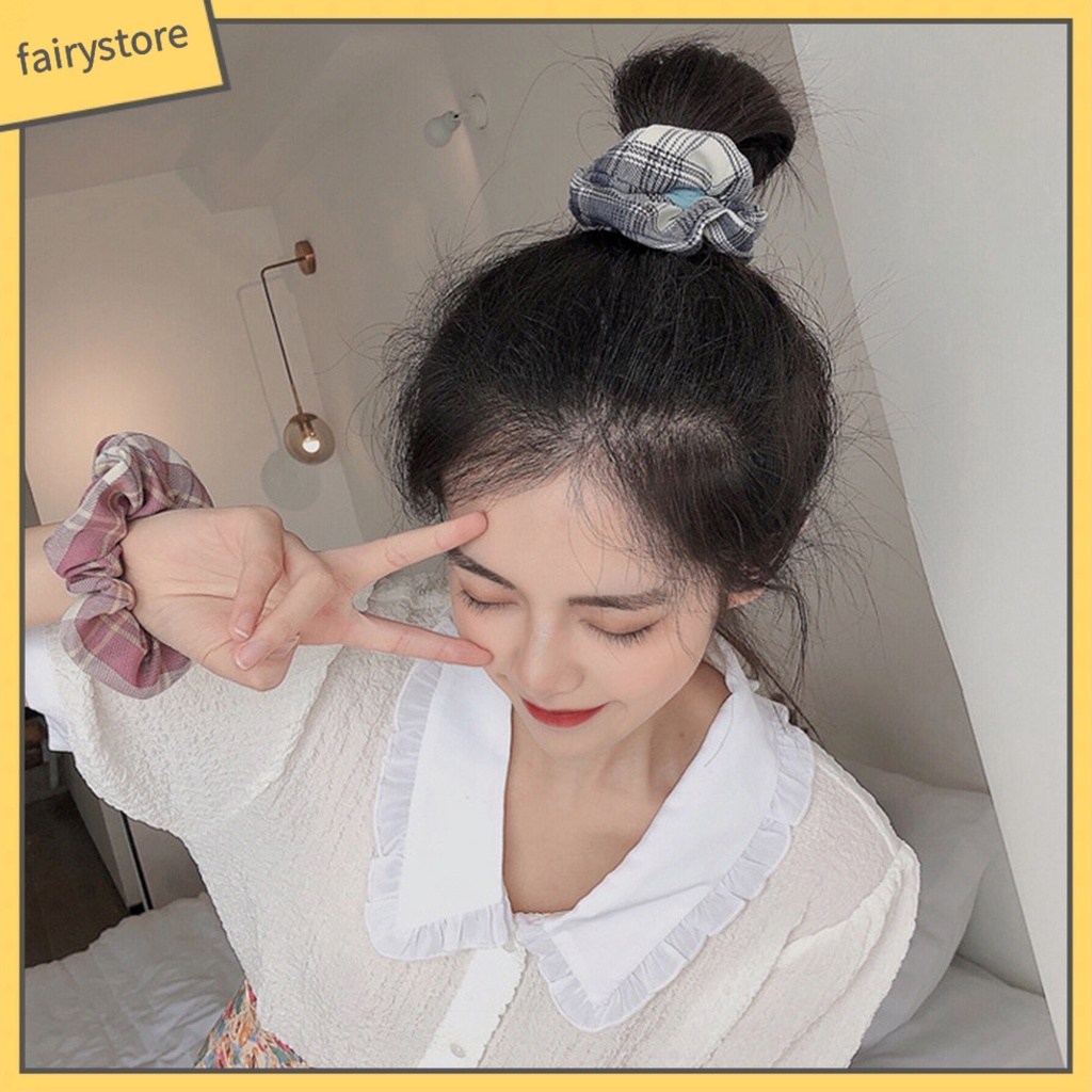 Dây Cột Tóc Phong Cách Hàn Quốc Xinh Xắn Cho Nữ