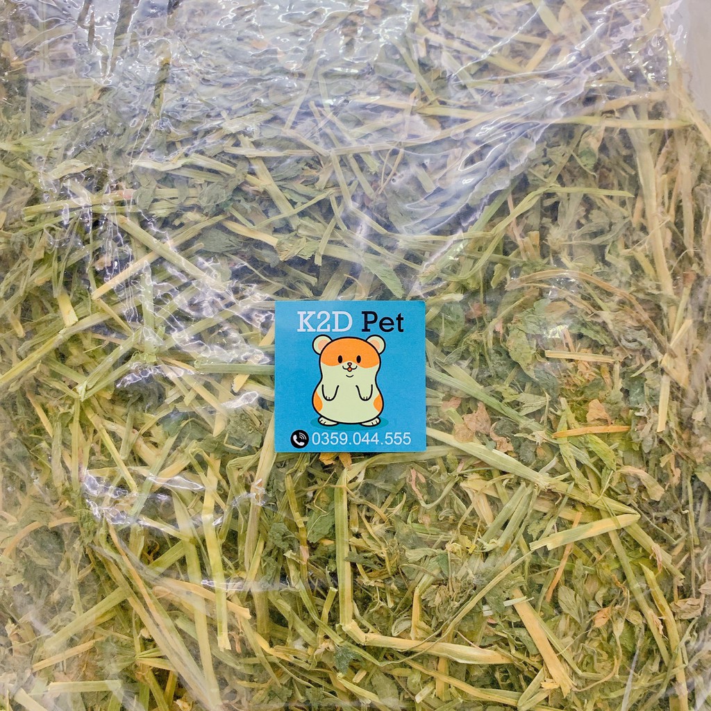 Cỏ Alfalfa, cỏ linh lăng cho Guinea pig (bọ ú, chuột lang), thỏ 1kg