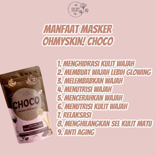 (Hàng Mới Về) Mặt Nạ Oat Ohmyskin Cao Cấp 65gr Matcha Choco Milk Coffee Oh My Skin