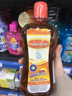 Nước súc miệng Valentine nano Bạc