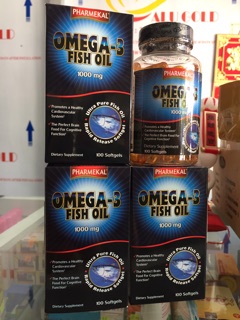 Viên Dầu Cá Omega 3 Fish Oil 1000mg