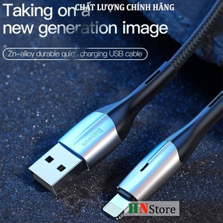 [CHÍNH HÃNG] Cáp sạc nhanh Baseus 2.4A báo đèn chân Lightning