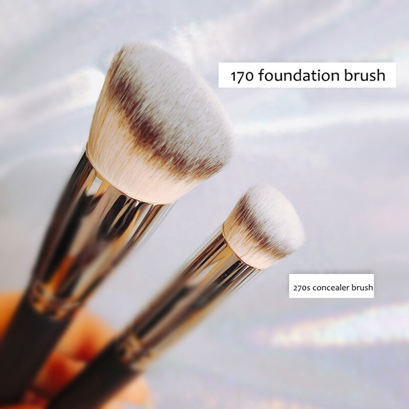 MAC270S professional concealer brush, soft bristles, super grip, fast concealer，makeup brush