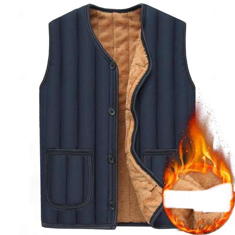 Áo phao trung niên cho bố lót lông siêu ấm | BigBuy360 - bigbuy360.vn