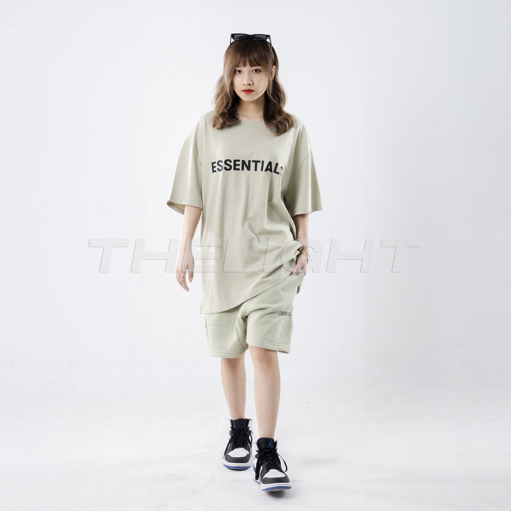 Áo thun tay lỡ FEAR OF GOD FOG ESSENTIALS SS20 phông Unisex nam nữ Cotton oversize form rộng | BigBuy360 - bigbuy360.vn