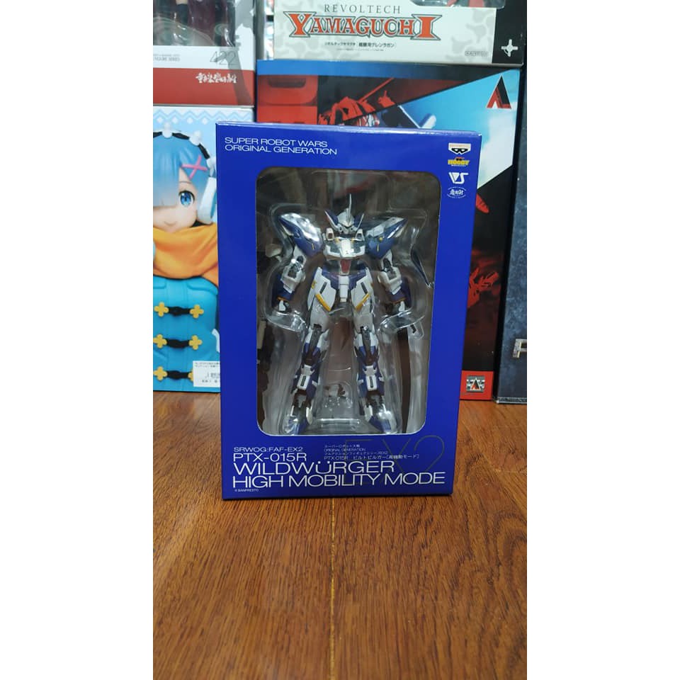 (CÓ SẴN) MÔ HÌNH CHÍNH HÃNG BANPRESTO SUPER ROBOT WARS PTX 015R WILDWURGER HIGH MOBILITY MODE (JPV)