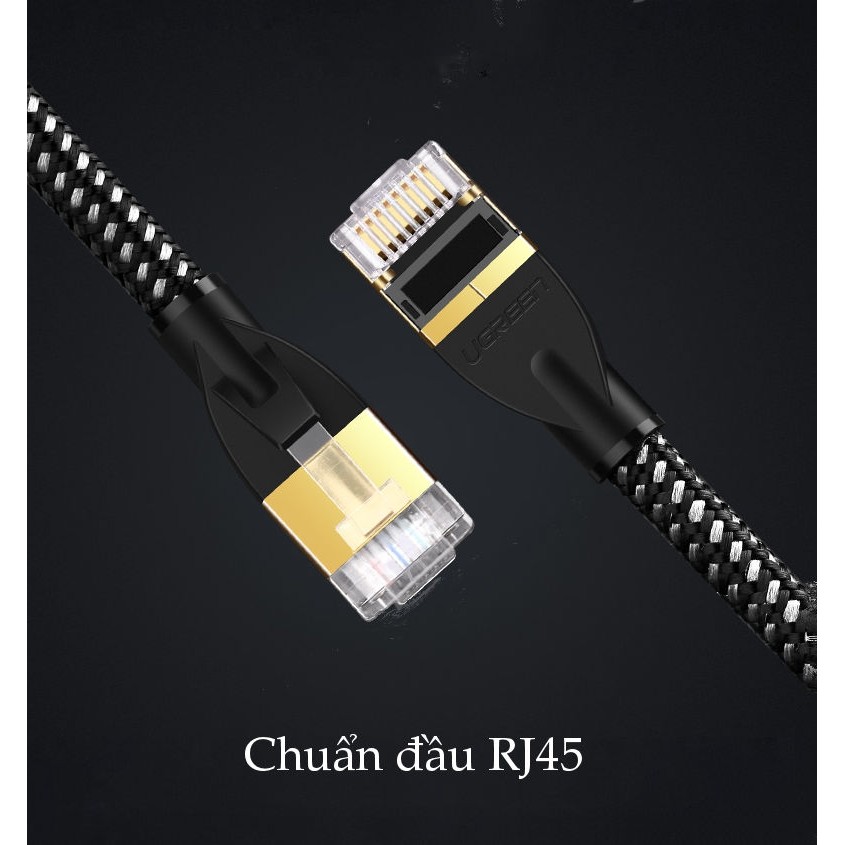 Dây cáp mạng Cat6 UGREEN NW117 chuẩn mạng lan RJ45 kết nối mạng tốc độ cao