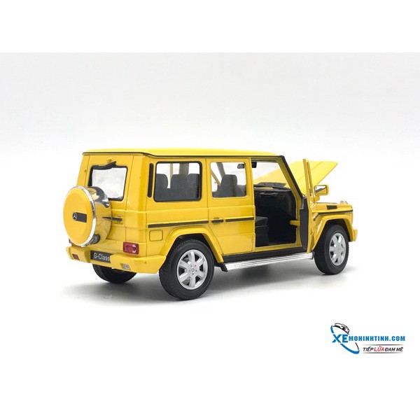 Xe Mô Hình Mercedes-Benz G55 1:24 Welly-Fx (Vàng)